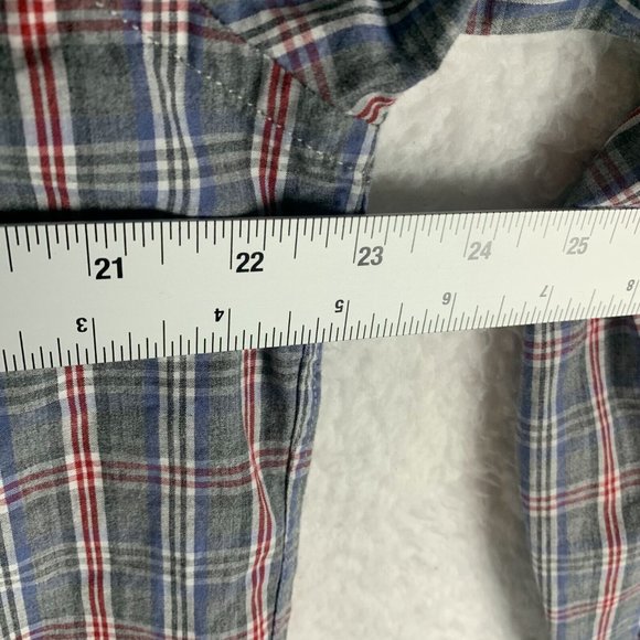 UNTUCKit Shirt Men's XL Gray Plaid 100% Cotton Long Sleeve Casual Button-Up 8530 - Picture 5 of 7